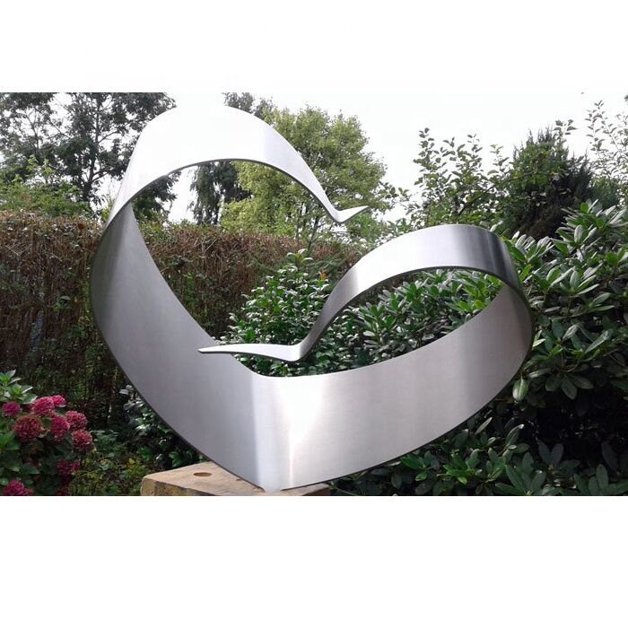 Modern Stainless Steel Large Outdoor Sculptures
