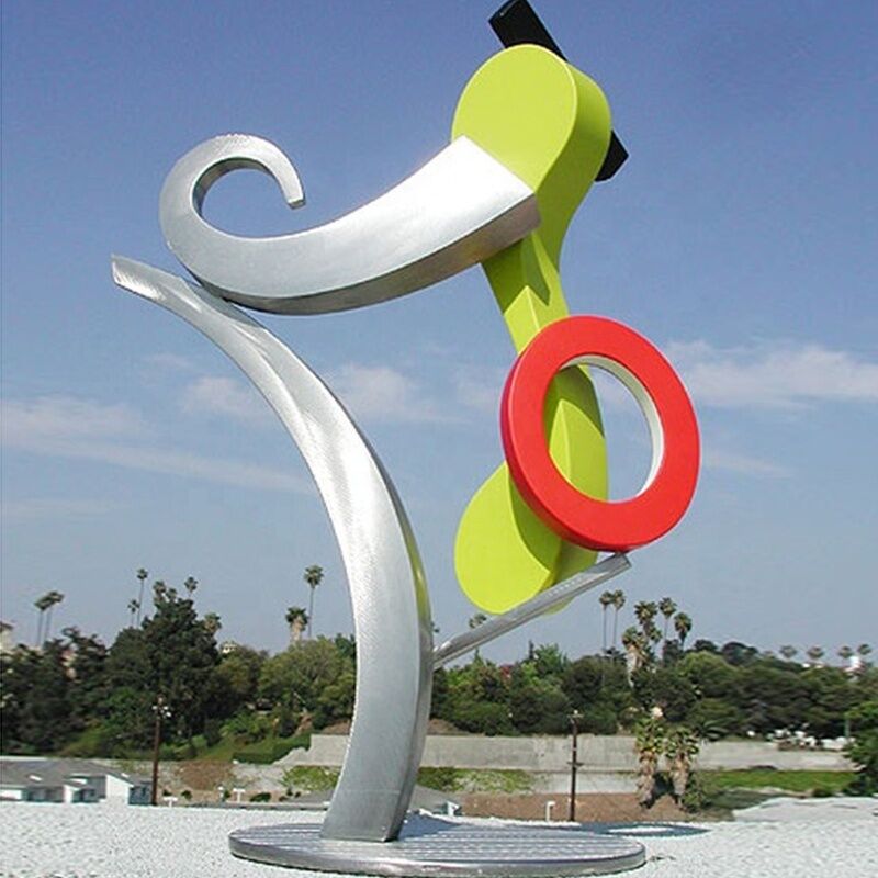 Urban Metal Outdoor Stainless Steel Sculpture