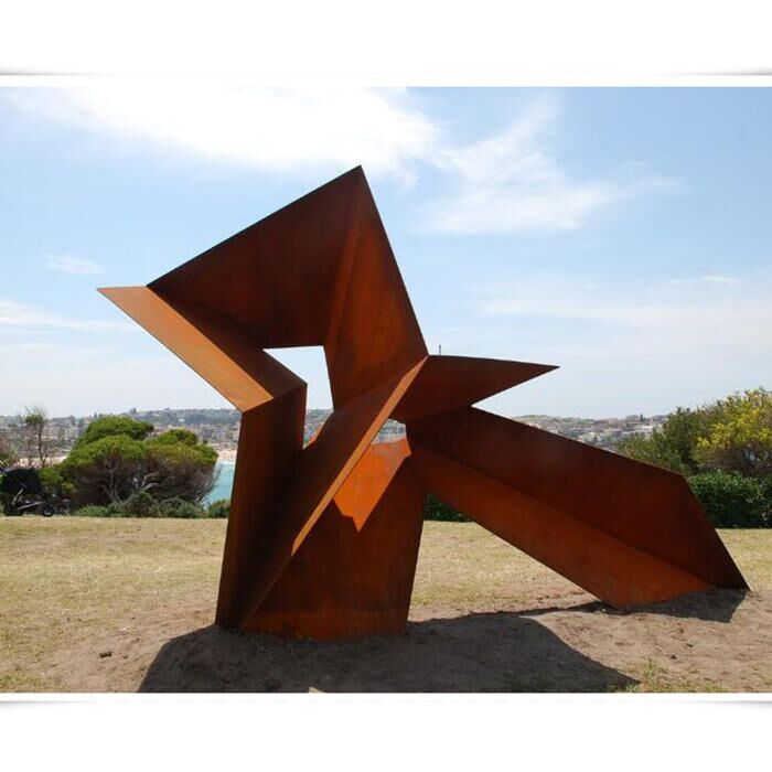 Large Outdoor Metal Corten Steel Sculpture Garden Art