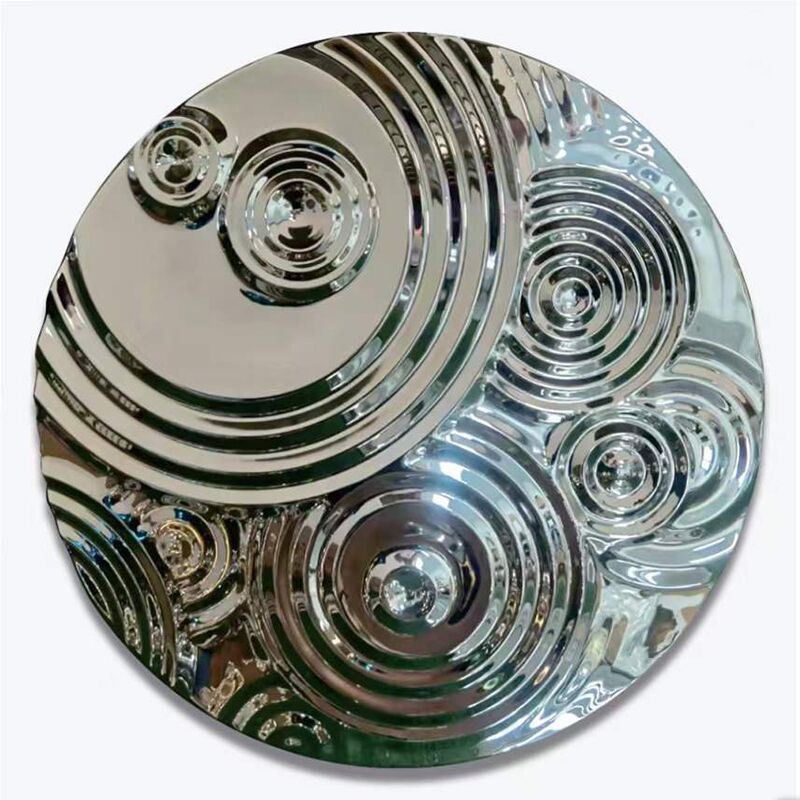 Home decoration metal painting stainless steel wall sculpture (6)