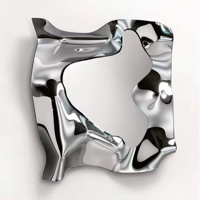 Home decoration metal painting stainless steel wall sculpture (8)