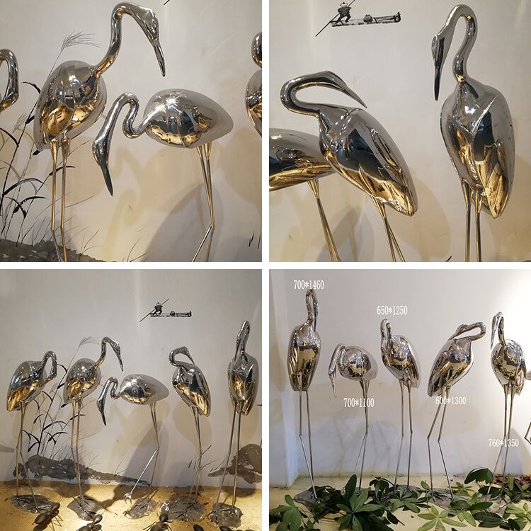 Egret sculpture1