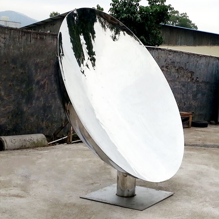 Mirror polishing concave sculpture012