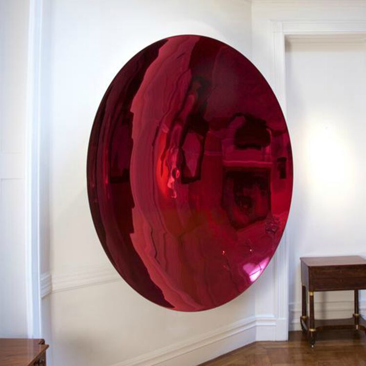 Mirror polishing concave sculpture027