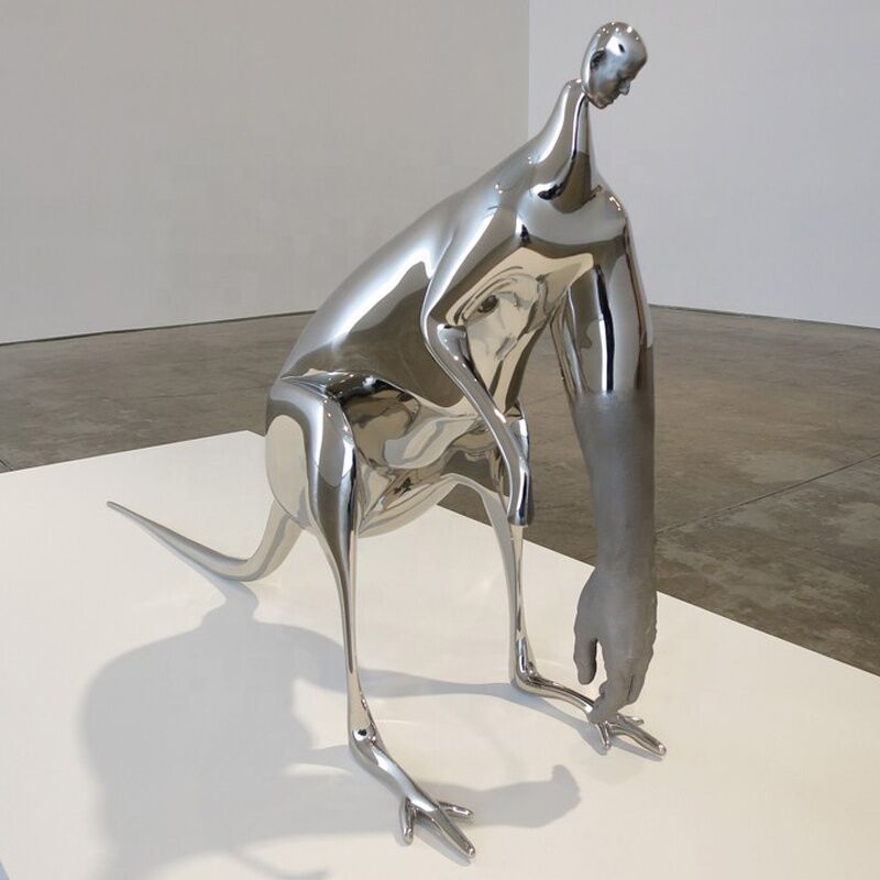 Famous-Wallaby-Animal-Modern-Art-Stainless-Steel