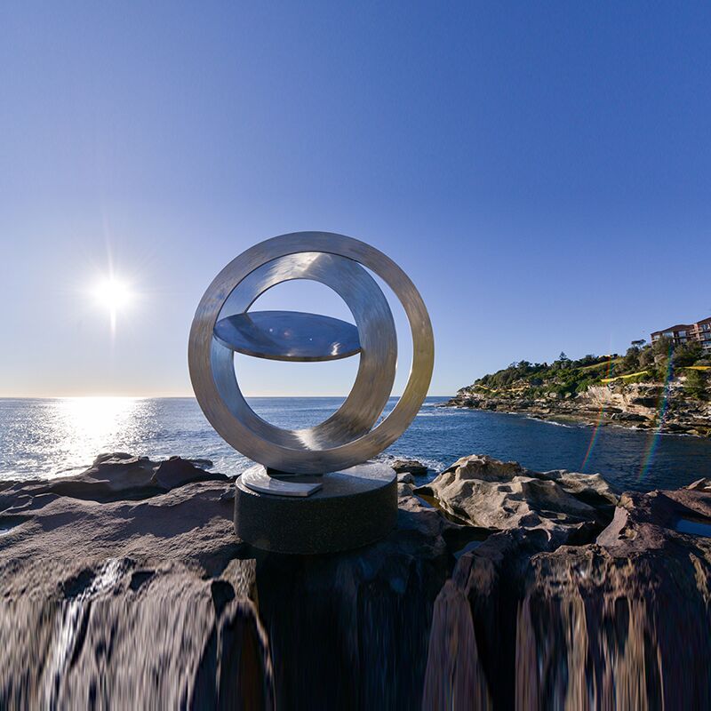Stainless-Steel-Sculpture-Modern-Outdoor-Decor