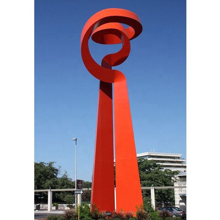 Large-Red-Painted-Metal-Stainless-Steel-Outdoor (1)