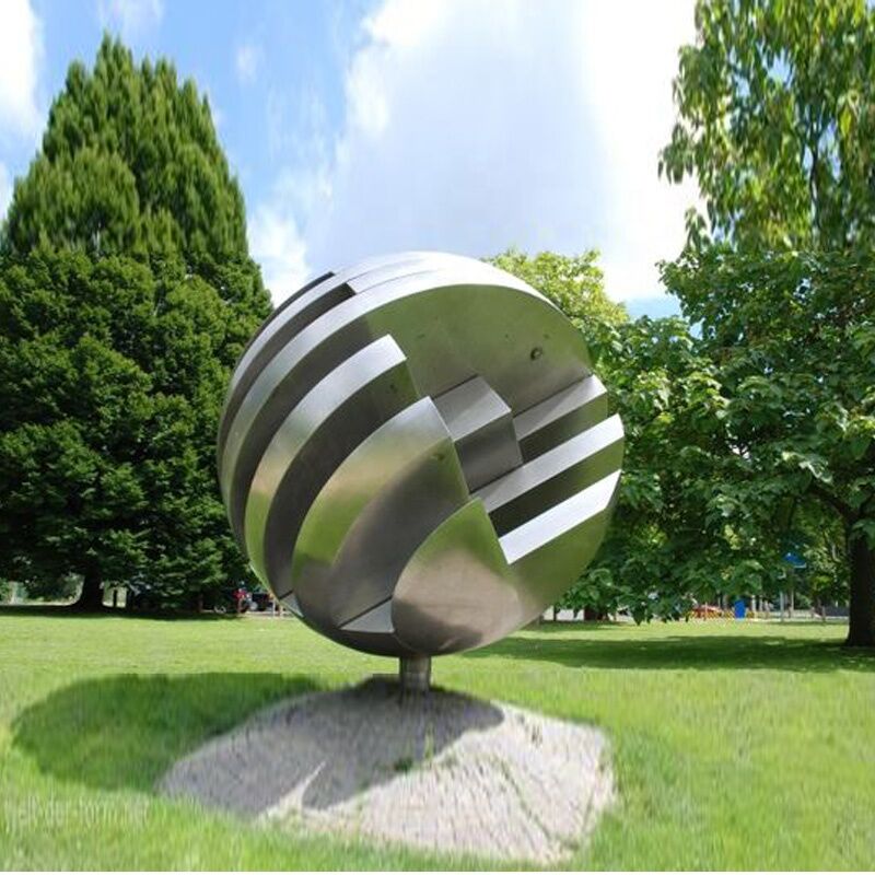 Large-Stainless-Steel-Garden-Art-Metal-Spheres