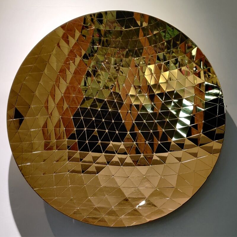 Metal Polished Painted Stainless Steel Sculpture By Anish Kapoor