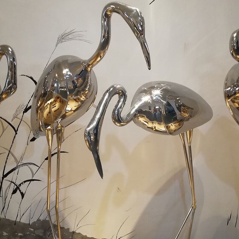Egret sculpture2
