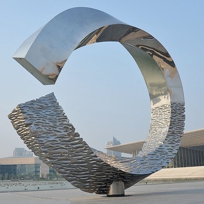 Large Sculptures For Sale Modern Stainless Steel Garden Sculpture