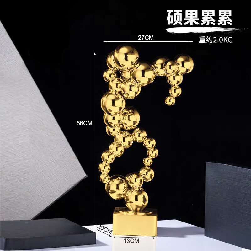 Stainless steel works of art