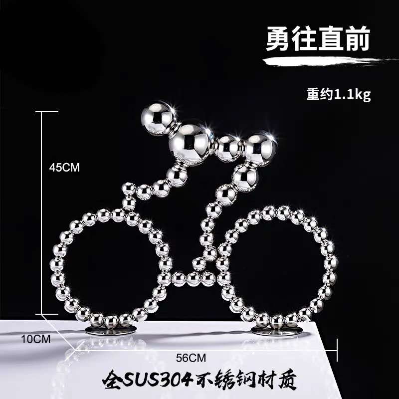 Stainless steel works of art118