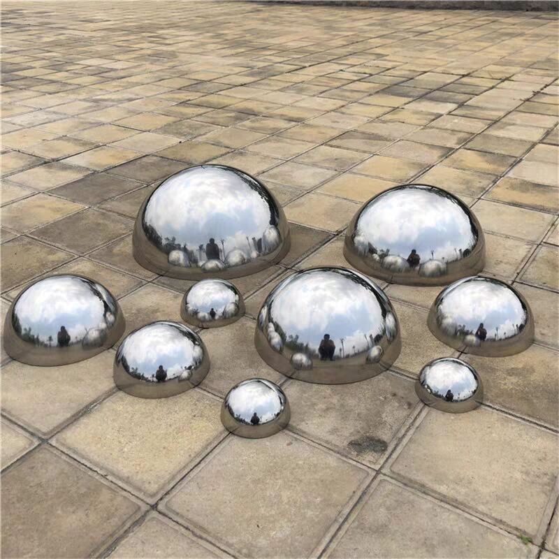 half hollow aluminum sphere stainless steel hemisphere 1