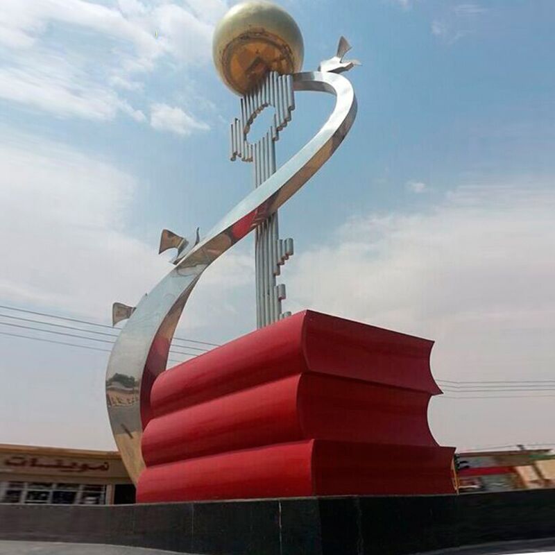 Top Stainless Steel Sculpture Wholesale for School 5