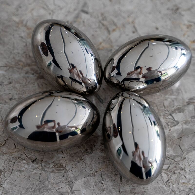Mirror polished Stainless Steel Ellipsoids (1)