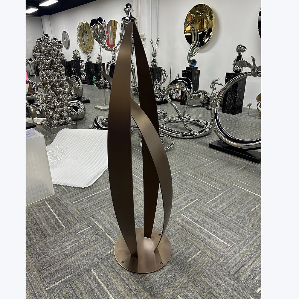 Interior Deco Art Stainless Steel Abstract Sculpture4